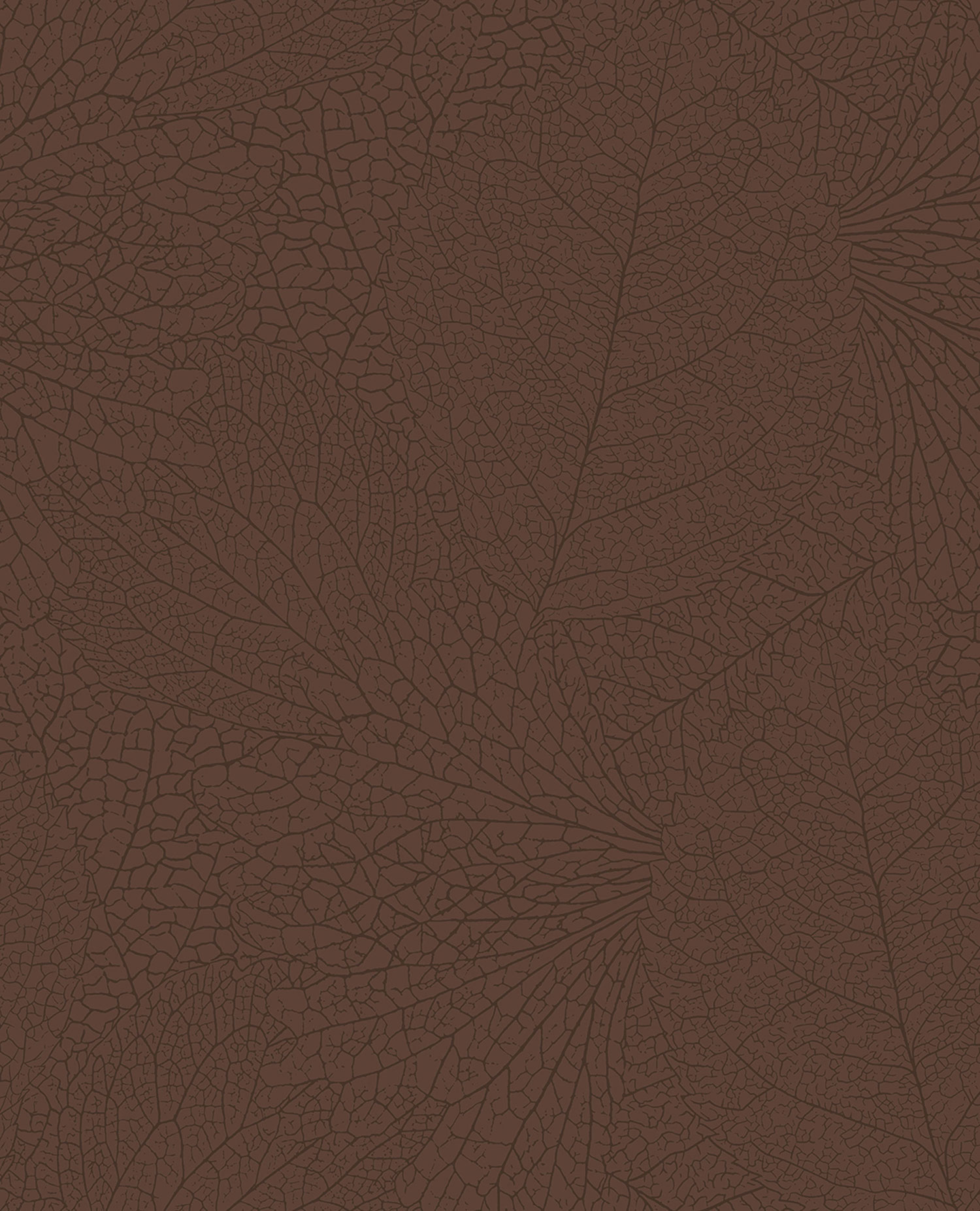 Hnedá vliesová tapeta s metalickými listami, 324042, Embrace, Eijffinger