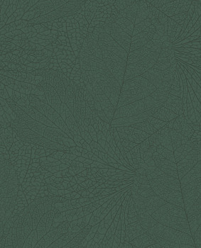 Zelená vliesová tapeta na stenu, metalické listy, 324044, Embrace, Eijffinger