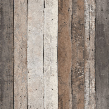 Luxusná vliesová tapeta Drevo EE22570, Distressed Wood, Essentials, Decoprint