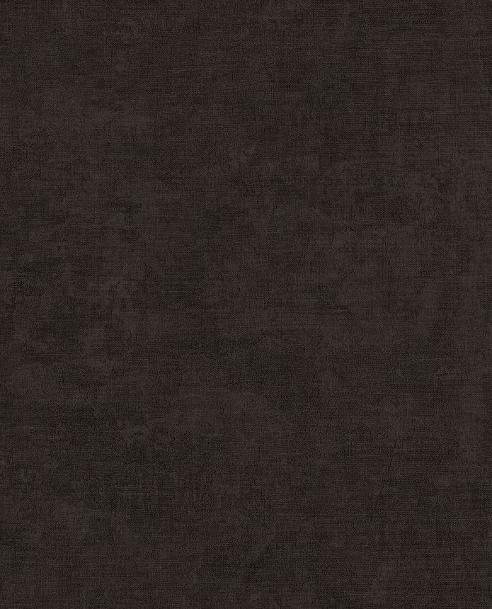 Čierna vliesová tapeta na stenu, imitácia látky, 333245, Unify, Eijffinger