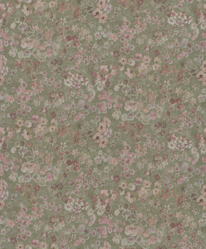 Zelená vliesová kvetinová tapeta, 221303, Botanical, BN Walls