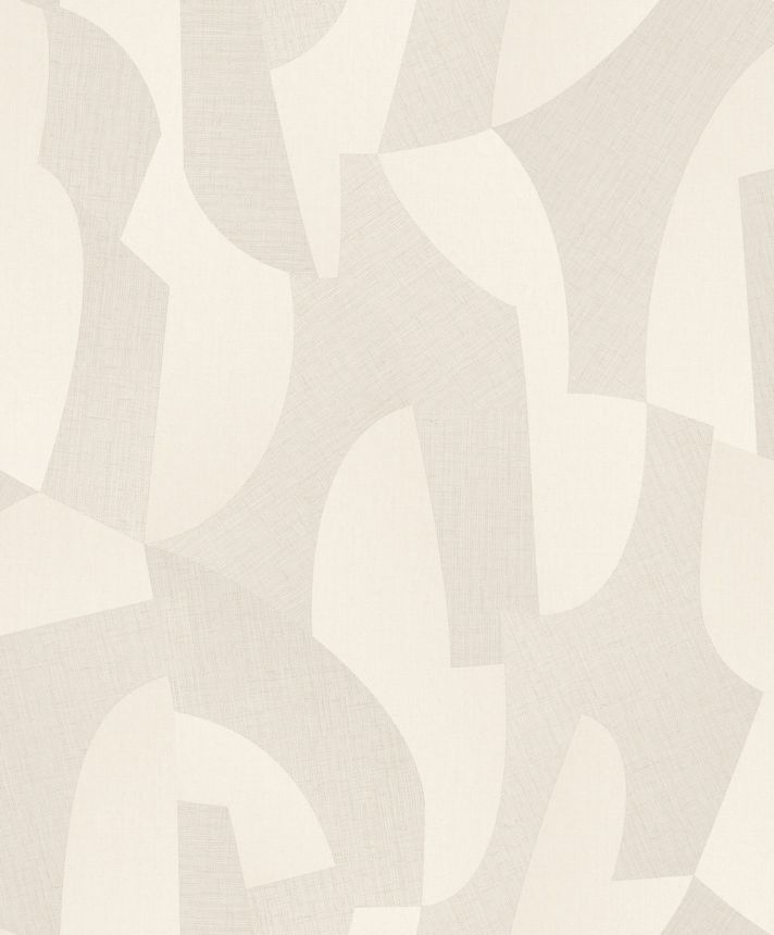 Béžová geometrická vliesová tapeta, AL26270, Allure, Decoprint