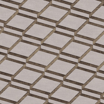 Luxusná geometrická vliesová tapeta BL22732, Squares, Blooming, Decoprint