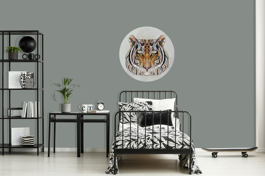 Predglejená vliesová tapeta, dekorácia Tiger, PLC018, Platinum Shapes, Decoprint