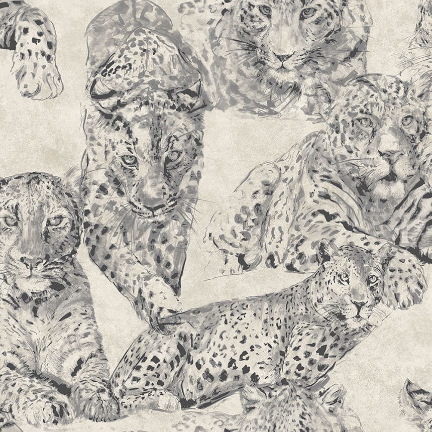 Luxusná vliesová tapeta BL22720, Panther, Blooming, Decoprint