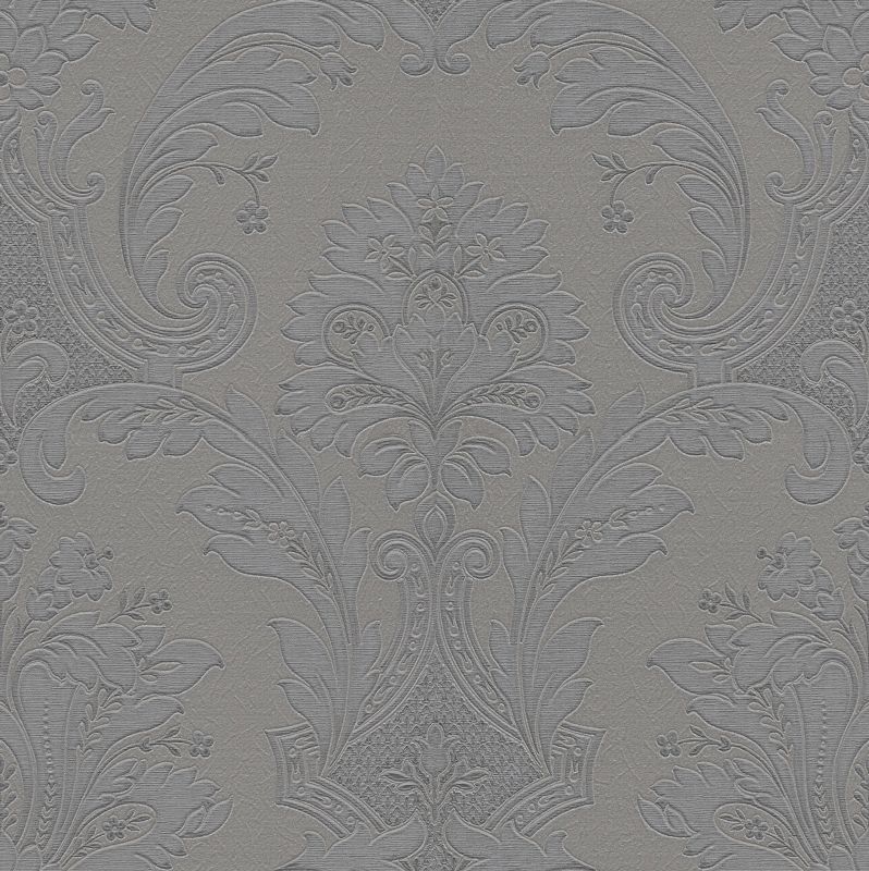 Luxusná sivá zámocká vliesová tapeta, Z21734, Tradizione Italiana, Zambaiti Parati