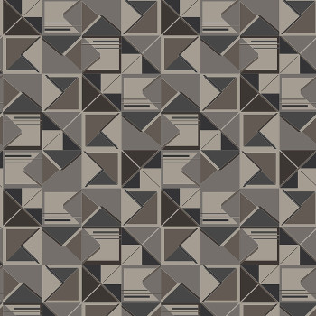 Geometrická vliesová tapeta na stenu BO23073, Square, Bohème, Decoprint