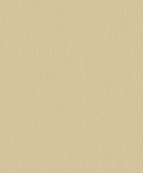 Žlto-béžová vliesová tapeta, imitácia látky, AT1015, Atmosphere, Grandeco
