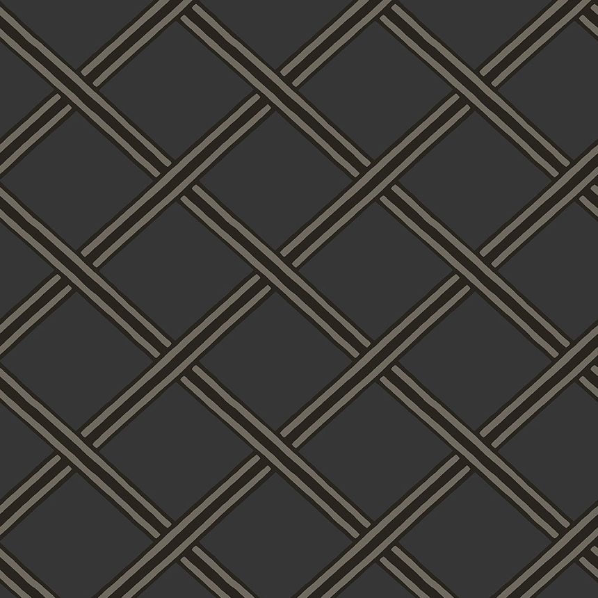 Vliesová geometrická 3D tapeta na stenu BO23034, Braid, Bohème, Decoprint