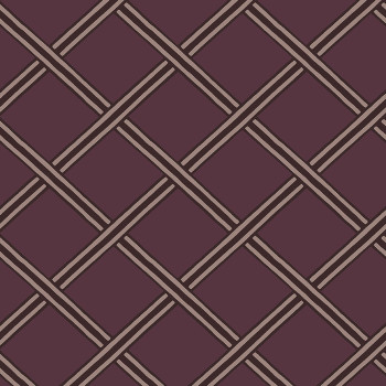 Vliesová geometrická 3D tapeta na stenu BO23031, Braid, Bohème, Decoprint