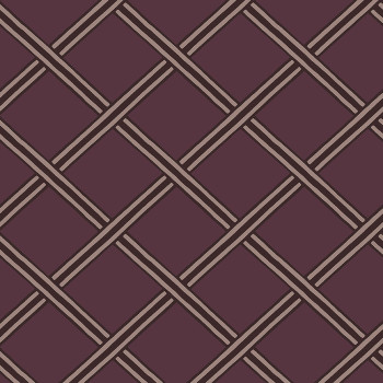 Vliesová geometrická 3D tapeta na stenu BO23031, Braid, Bohème, Decoprint