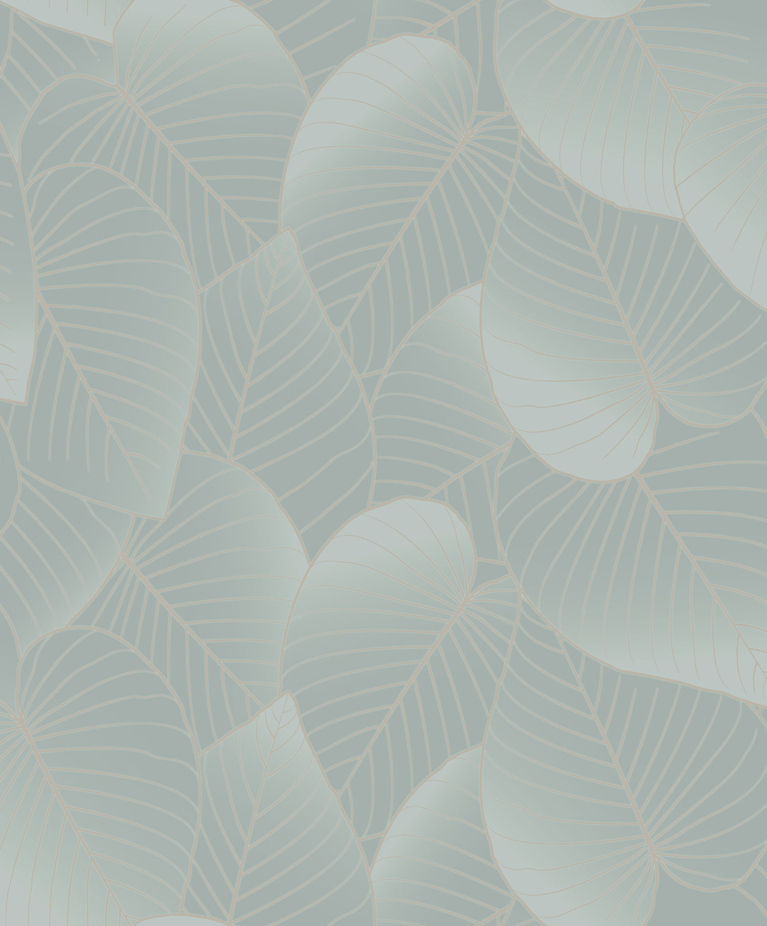 Zelená vliesová tapeta s listami, B21214  Botanique  Ugepa