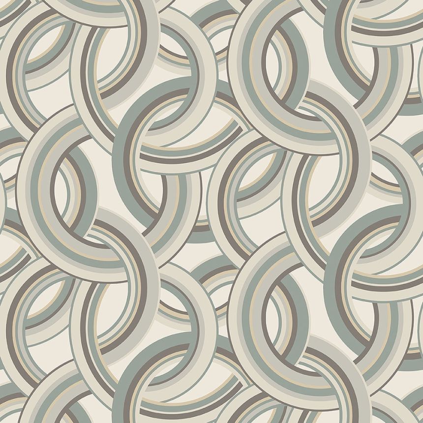 Vliesová geometrická 3D tapeta na stenu BO23022, Diva, Bohème, Decoprint