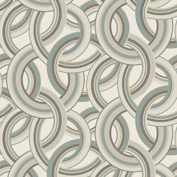 Vliesová geometrická 3D tapeta na stenu BO23022, Diva, Bohème, Decoprint