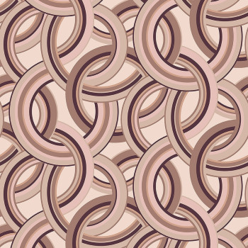 Vliesová geometrická 3D tapeta na stenu BO23021, Diva, Bohème, Decoprint