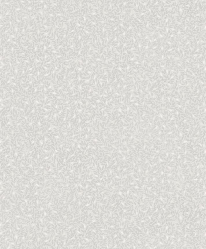 Sivo-biela vliesová tapeta s vetvičkami, M67400, Botanique, Ugepa