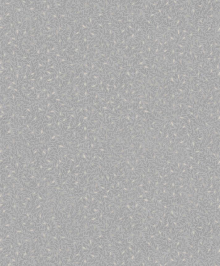 Sivá vliesová tapeta s vetvičkami, M67499D, Botanique, Ugepa