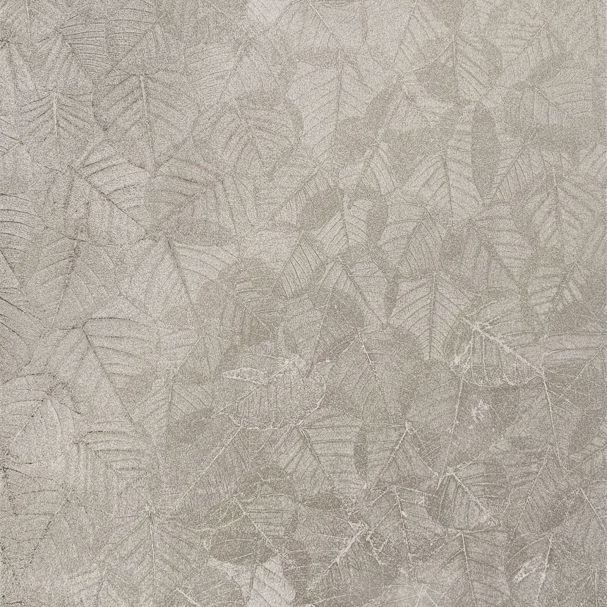 Metalická vliesová tapeta na stenu, listy, M69807, Botanique, Ugepa