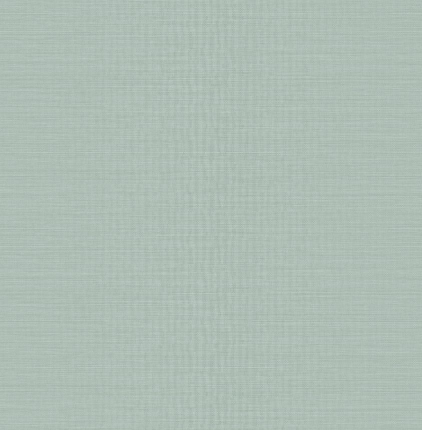 Jednofarebná zelená vliesová tapeta, imitácia látky, 120893, Envy