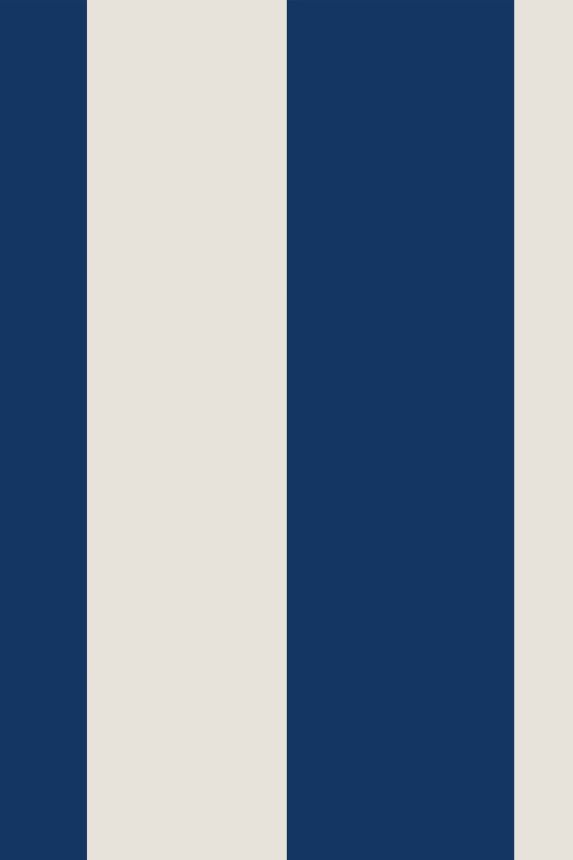 Bielo-modrá vliesová tapeta s pruhmi, 118550, Joules, Graham&Brown