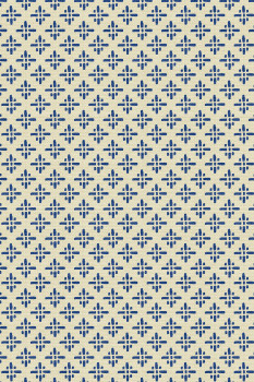 Modro-béžová geometrická vliesová tapeta, 118579, Joules, Graham&Brown