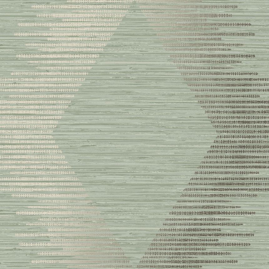 Zeleno-zlatá geometrická vliesová tapeta, 120725, Zen, Superfresco Easy