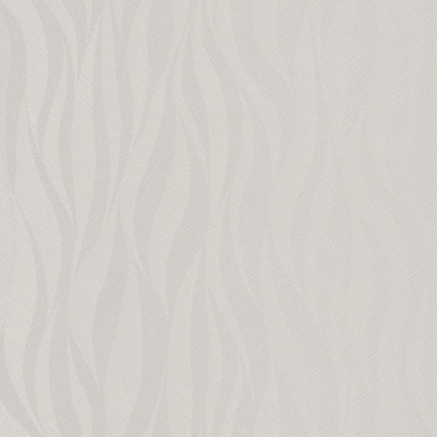 Béžová vliesová tapeta na stenu, vlnky, TI3102, Time 2025, Grandeco