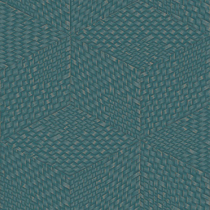 3D geometrická vliesová tapeta na stenu, TP422958, Exclusive Threads, Design ID