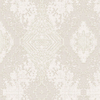 Luxusná svetlo béžová geometrická vliesová tapeta, 47761, Eterna, Parato