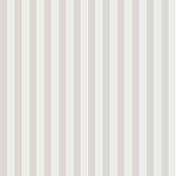 Sivá vliesová tapeta na stenu s bielymi pruhmi, 12381, Fiori Country, Parato