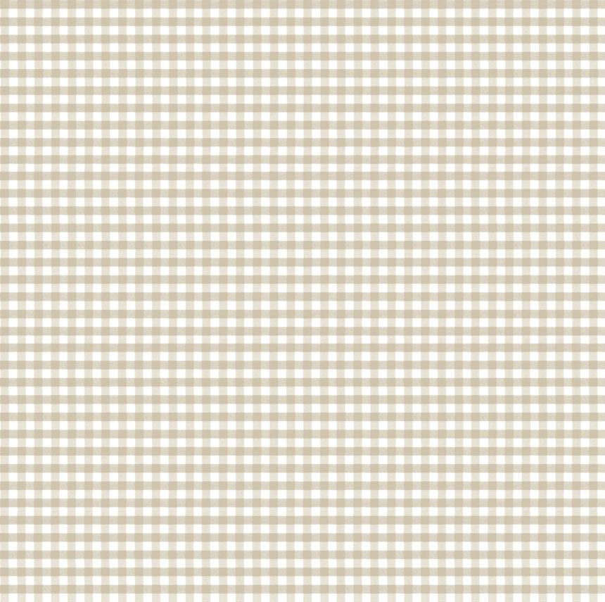 Béžovo-biela vliesová tapeta, imitácia látky, 14847, Happy, Parato