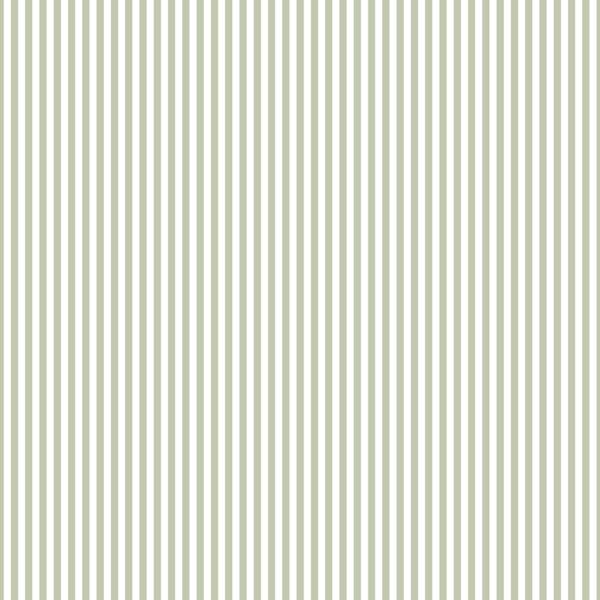 Zeleno-biela vliesová pruhovaná tapeta, 14865, Happy, Parato