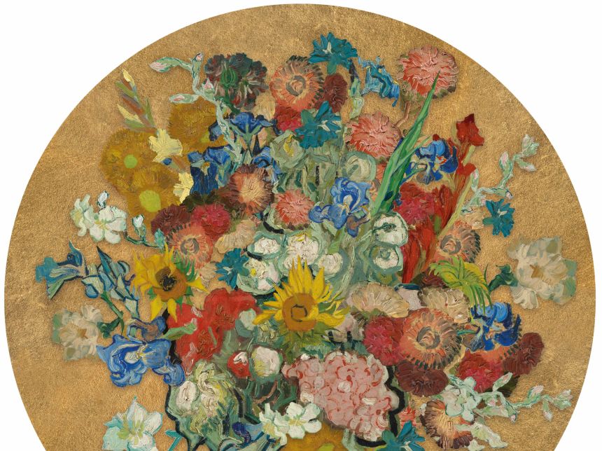 Kruhová vliesová fototapeta, 5028601, Van Gogh III,  BN Walls