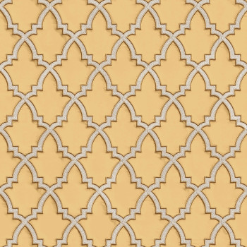 Luxusná vliesová tapeta s vinylovým povrchom DE120025, Geometrický ornamentálny vzor, Wallstitch, Design ID