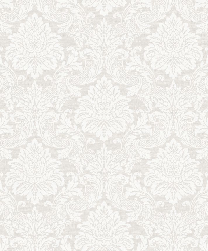 Krémová vliesová tapeta so zámockým vzorom, OTH002, Othello, Zoom by Masureel