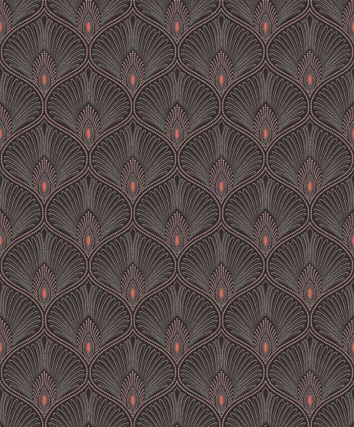 Čierno-ružová vliesová tapeta na stenu, OTH204, Othello, Zoom by Masureel