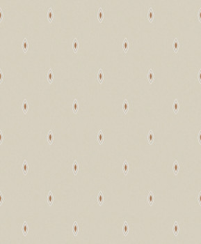 Béžová vliesová tapeta na stenu, OTH307, Othello, Zoom by Masureel