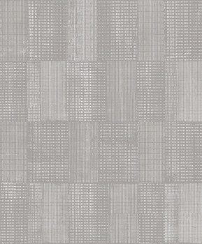 Sivá vliesová tapeta, geometrický vzor, SUM302, Summer, Khroma by Masureel