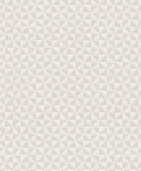 Sivo-béžová geometrická vliesová tapeta, ZEN303, Zen, Zoom by Masureel
