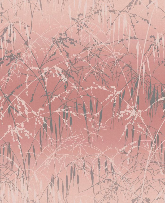 Ružová vliesová tapeta na stenu, lúčne trávy, 120370, Wiltshire Meadow, Clarissa Hulse
