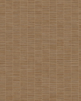 Hnedá vliesová tapeta, imitácia bambusu, 333433, Emerald, Eijffinger
