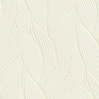 Luxusná krémová vliesová tapeta na stenu, listy, Z18906, Trussardi 7, Zambaiti Parati
