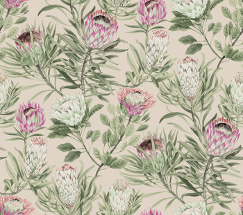 Béžová vliesová kvetinová tapeta, BL1751, Blooms Second Edition Resource Library, York