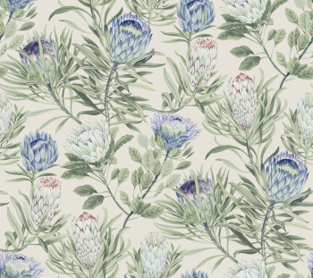 Béžová vliesová kvetinová tapeta, BL1753, Blooms Second Edition Resource Library, York