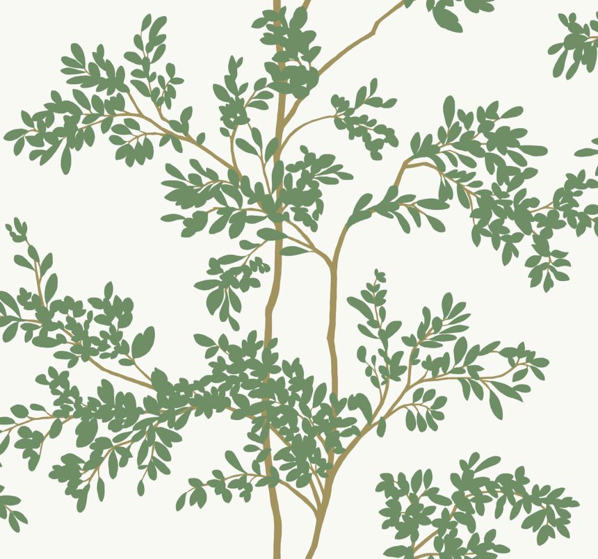 Biela vliesová tapeta s vetvičkami, BL1801, Blooms Second Edition Resource Library, York