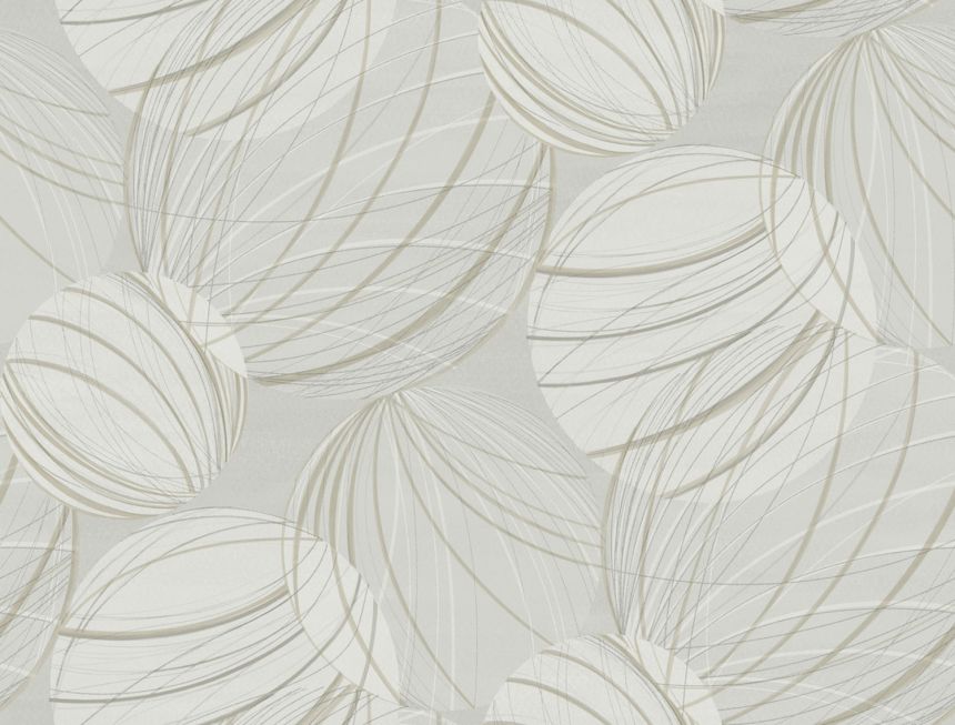 Sivá  geometrická vliesová 3D tapeta, EV3907, Candice Olson Casual Elegance, York