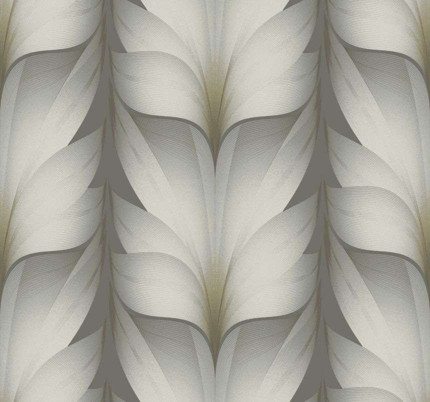 Sivá geometrická vliesová tapeta na stenu, EV3953, Candice Olson Casual Elegance, York