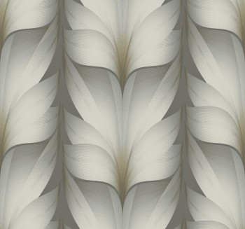 Sivá geometrická vliesová tapeta na stenu, EV3953, Candice Olson Casual Elegance, York