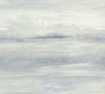 Sivo-modrá vliesová tapeta, krajina v hmle, EV3988, Candice Olson Casual Elegance, York