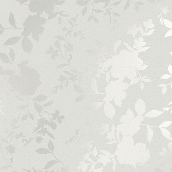 Sivo-strieborná kvetinová vliesová tapeta, 118485, Laura Ashley 3